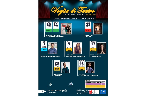 Voglia di Teatro - Teatro Comunale Niccolò Van Westerhout